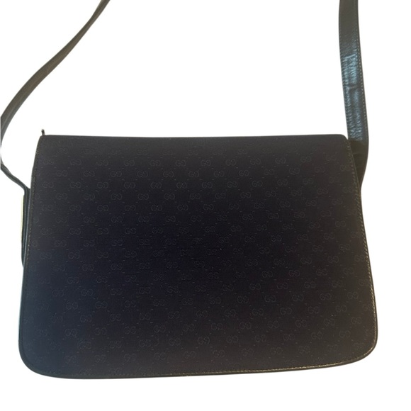 Gucci Midnight Blue and Black Shoulder Bag - Picture 9 of 16